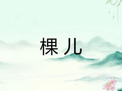 棵儿