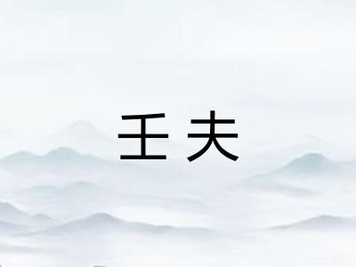 壬夫