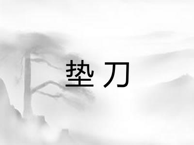 垫刀