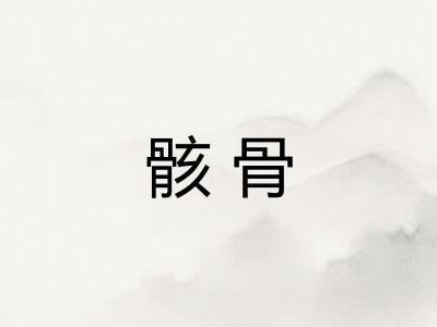 骸骨