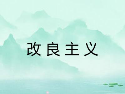 改良主义