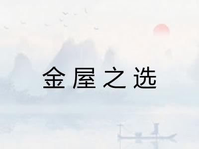 金屋之选