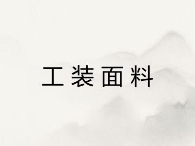 工装面料