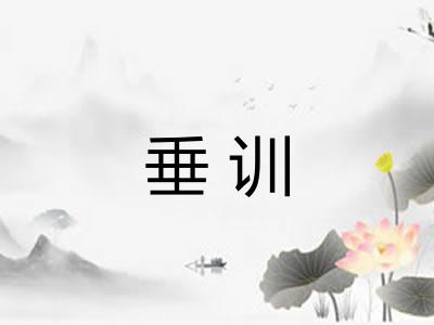 垂训