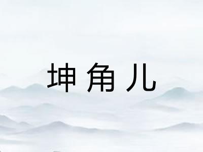 坤角儿