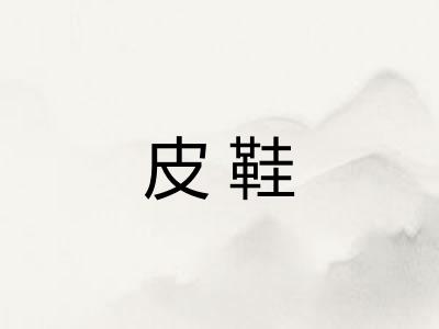 皮鞋