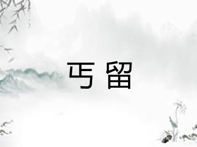 丐留