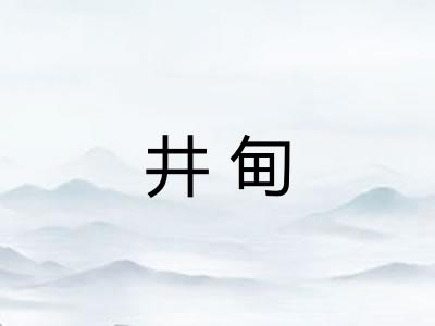 井甸