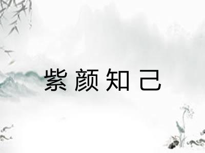 紫颜知己