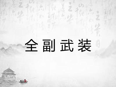 全副武装